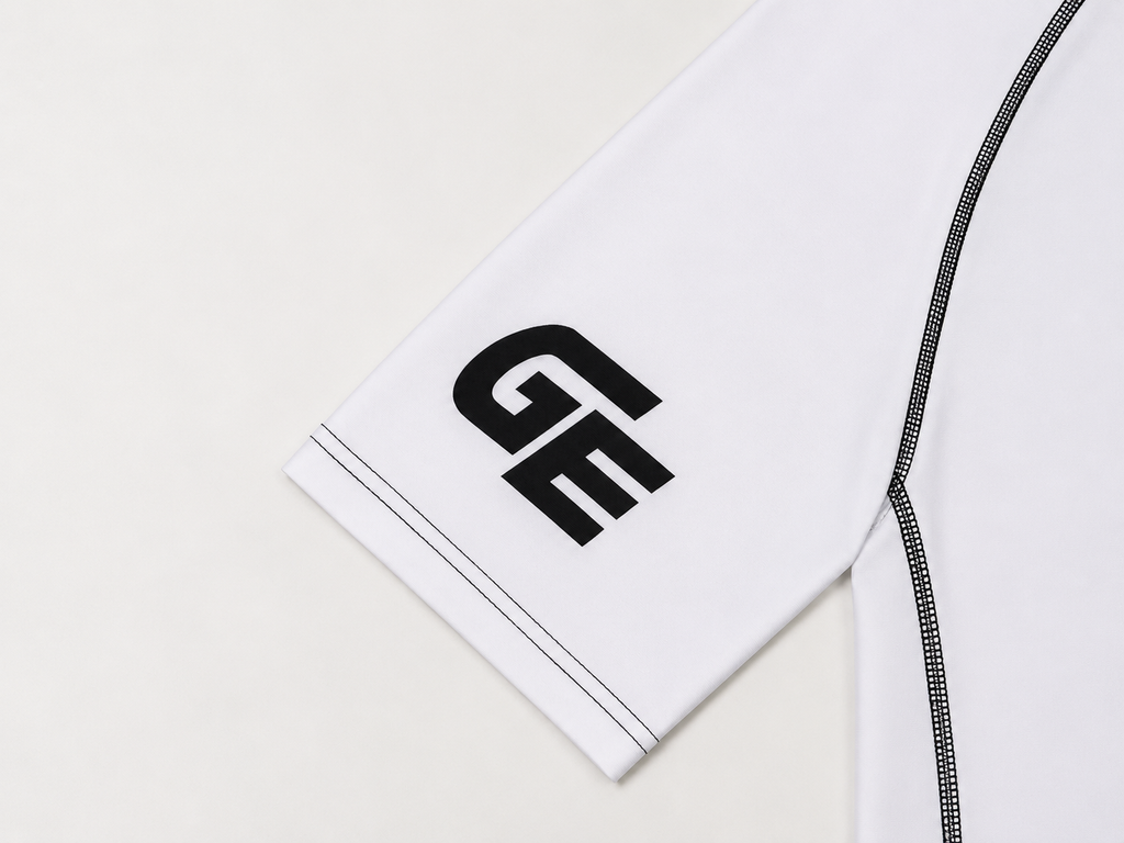 GE Exposure White Compression Shirt